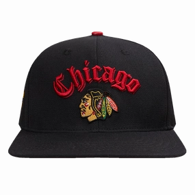 GORRA SNAPBACK NHL CHICAGO BLACKHAWKS OLD ENGLISH
