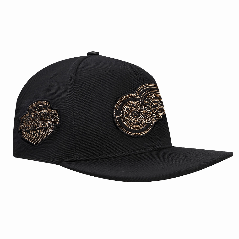 GORRA SNAPBACK NHL DETROIT RED WINGS BLACK&GOLD