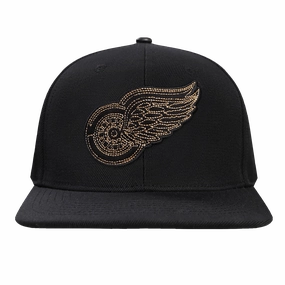 GORRA SNAPBACK NHL DETROIT RED WINGS BLACK&GOLD
