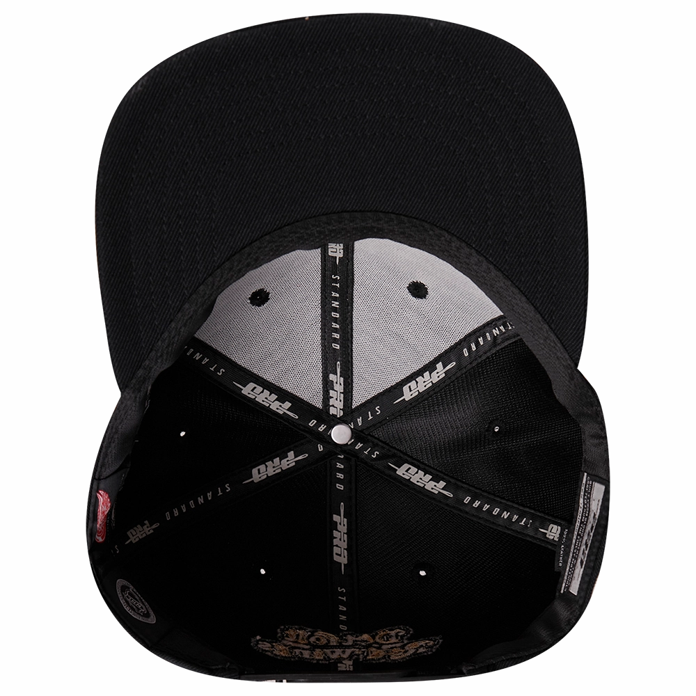GORRA SNAPBACK NHL DETROIT RED WINGS BLACK&GOLD
