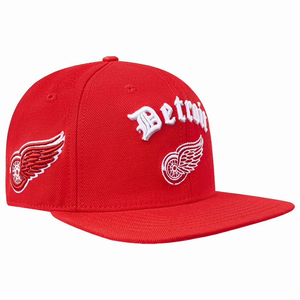 GORRA SNAPBACK NHL DETROIT RED WINGS OLD ENGLISH
