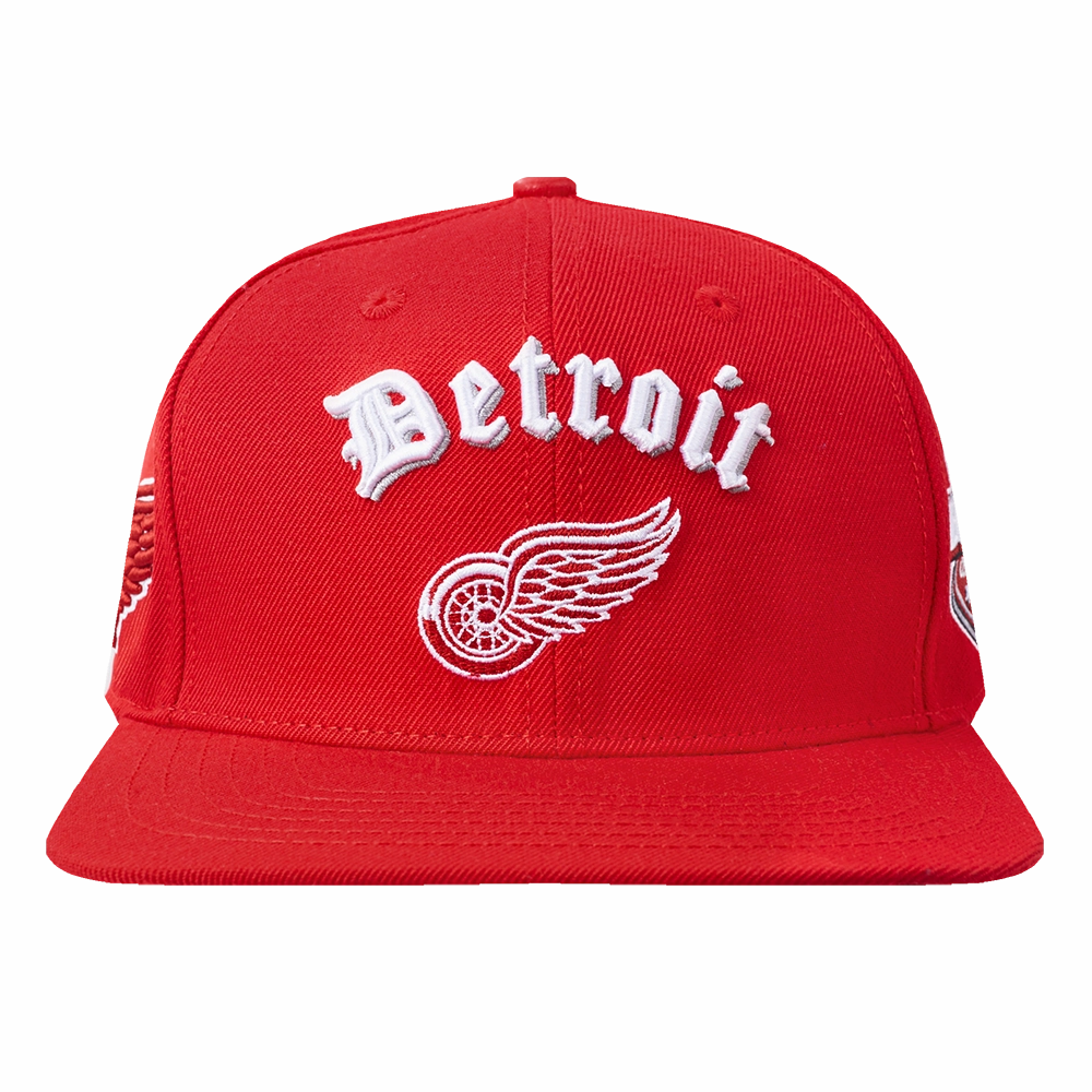 GORRA SNAPBACK NHL DETROIT RED WINGS OLD ENGLISH