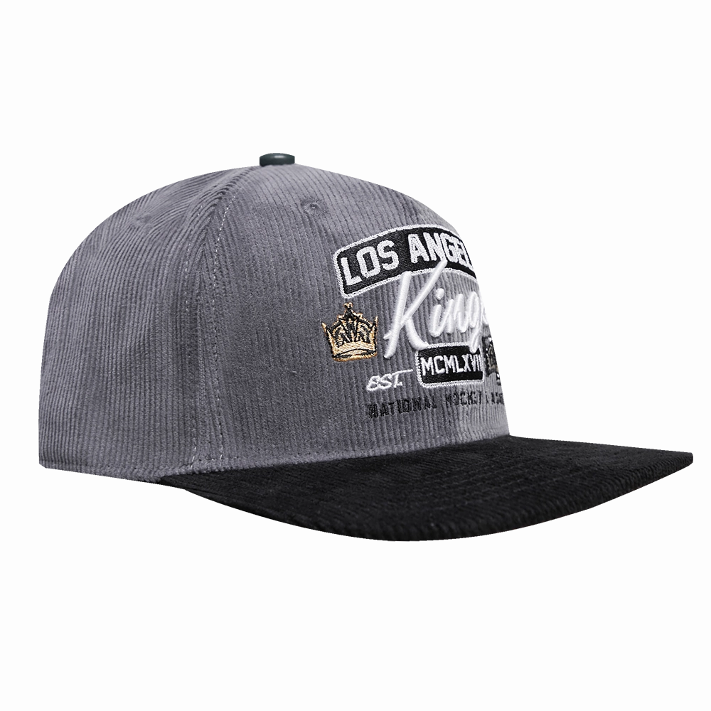 GORRA SNAPBACK NHL LOS ANGELES KINGS CORDUROY