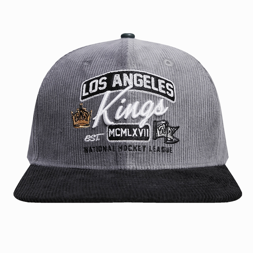 GORRA SNAPBACK NHL LOS ANGELES KINGS CORDUROY