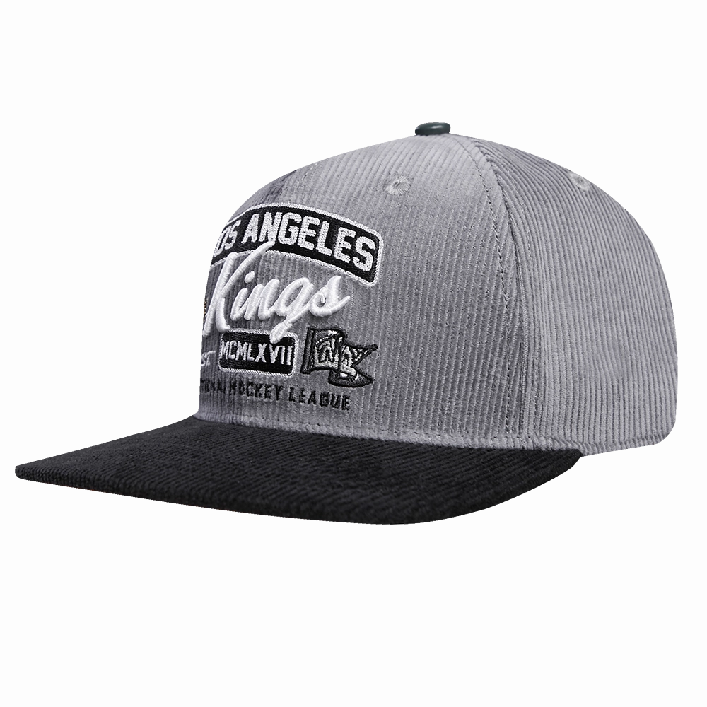 GORRA SNAPBACK NHL LOS ANGELES KINGS CORDUROY
