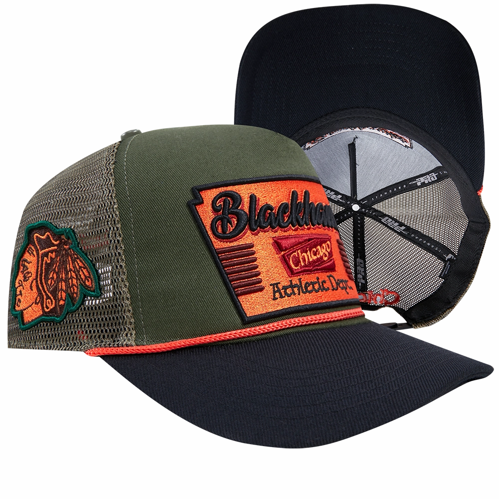 GORRA TRUCKER NHL CHICAGO BLACKHAWKS INSIGNIA