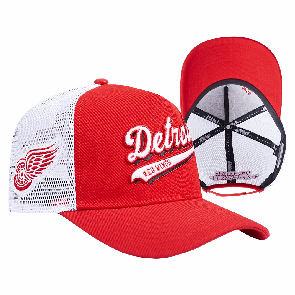 GORRA TRUCKER NHL DETROIT RED WINGS SCRIPT TAIL