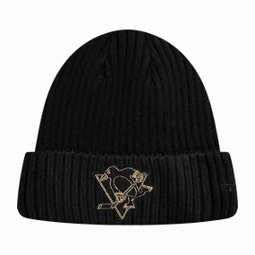 GORRO NHL PITTSBURGH PENGUINS BLACK&GOLD