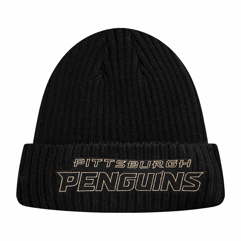GORRO NHL PITTSBURGH PENGUINS BLACK&GOLD
