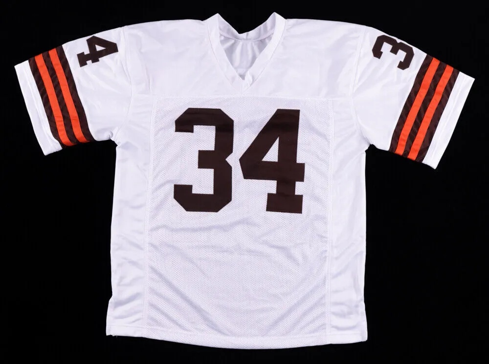 Greg Pruitt Signed Cleveland Jersey (PSA COA) Browns #1 Running Back (19731981)