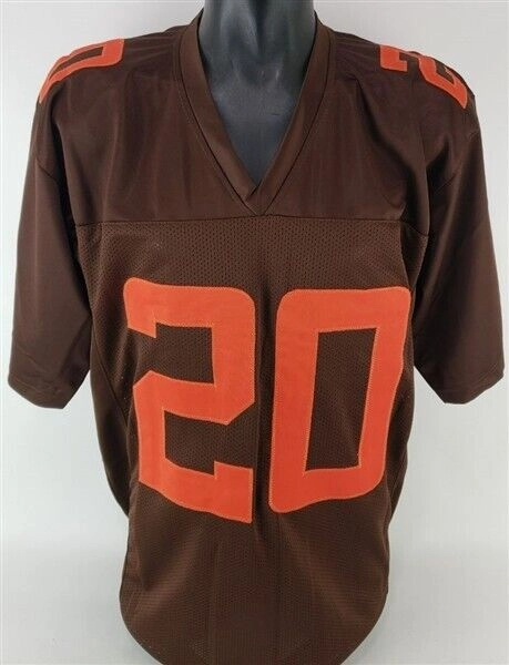 Greg Newsome Signed Cleveland Browns Color Rush Jersey (JSA COA) 2021 1st Rnd Pk