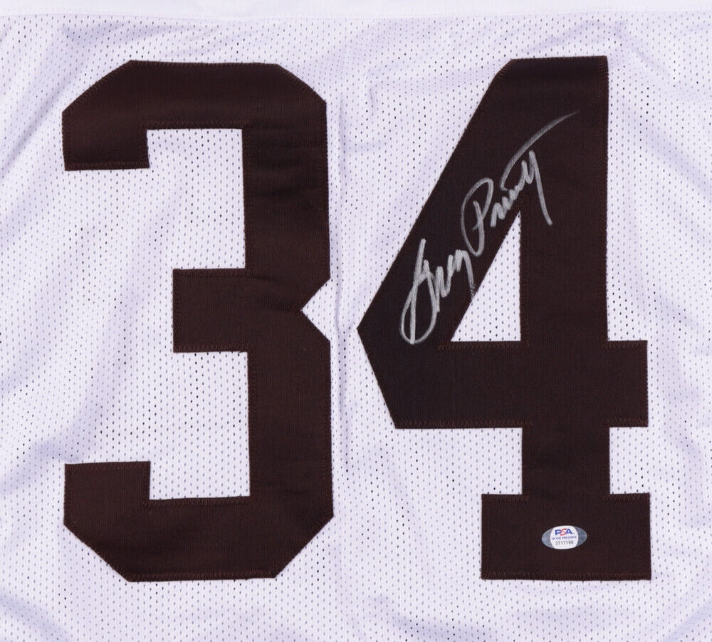 Greg Pruitt Signed Cleveland Jersey (PSA COA) Browns #1 Running Back (19731981)