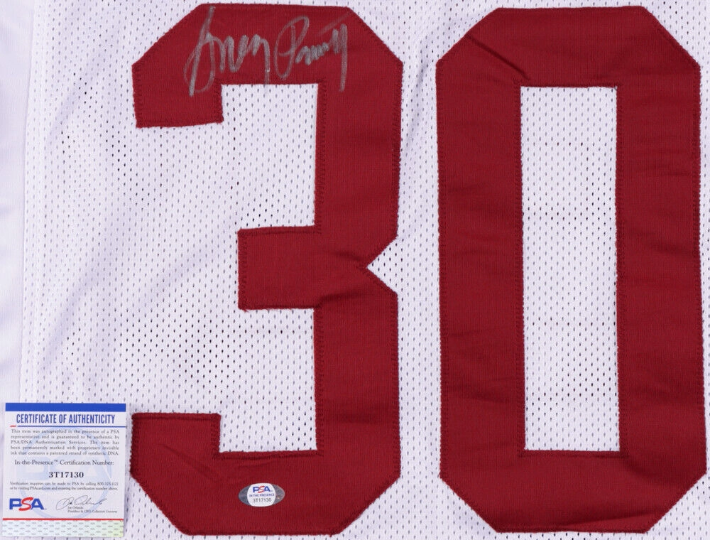 Greg Pruitt Signed Oklahoma Sooners Jersey (PSA COA) Cleveland Browns All Pro RB