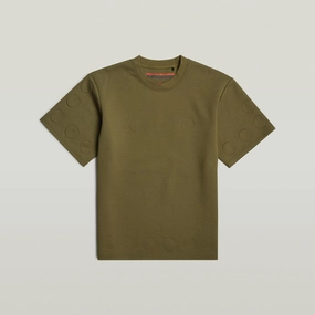 GSxWVB Oversized Boxy Tee Army Green