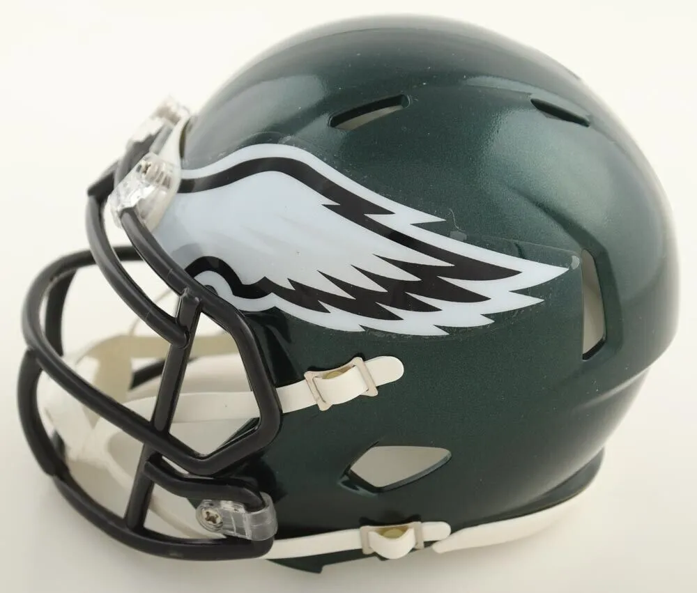 Haason Reddick Signed Eagles Mini Helmet (Beckett) Philadelphia Pro Bowl L.B.