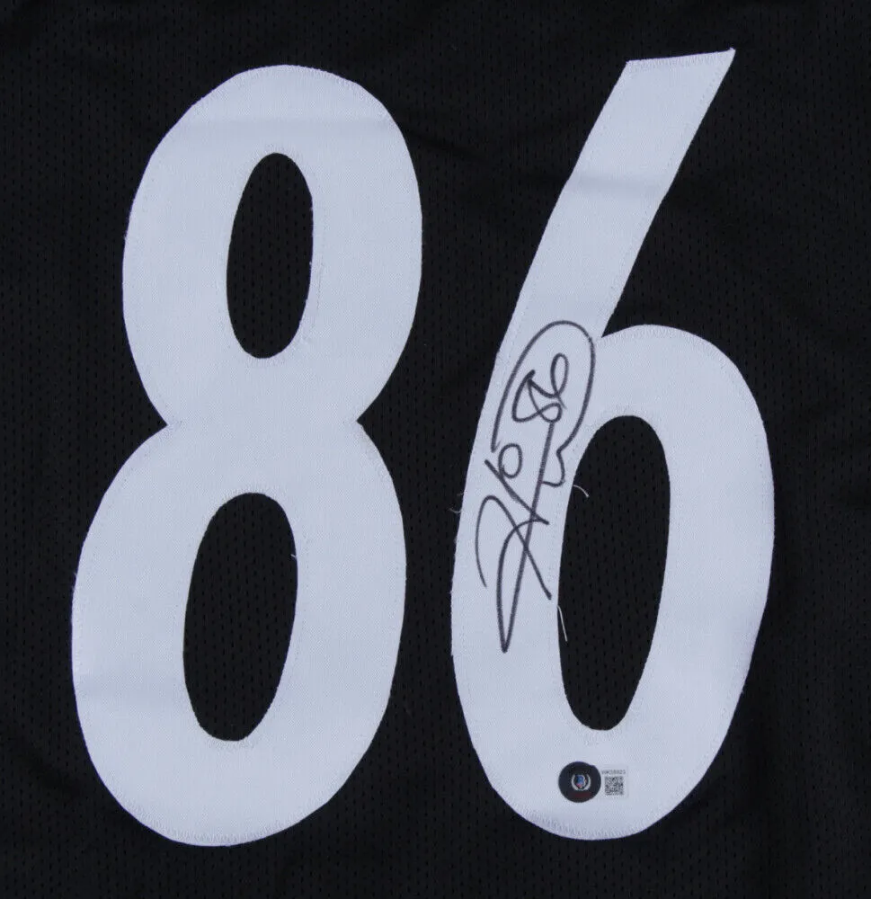 Hines Ward Signed Pittsburgh Steelers Jersey (Beckett COA)  2Super Bowl Champ