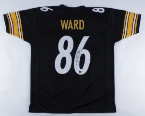 Hines Ward Signed Pittsburgh Steelers Jersey (Beckett COA)  2Super Bowl Champ