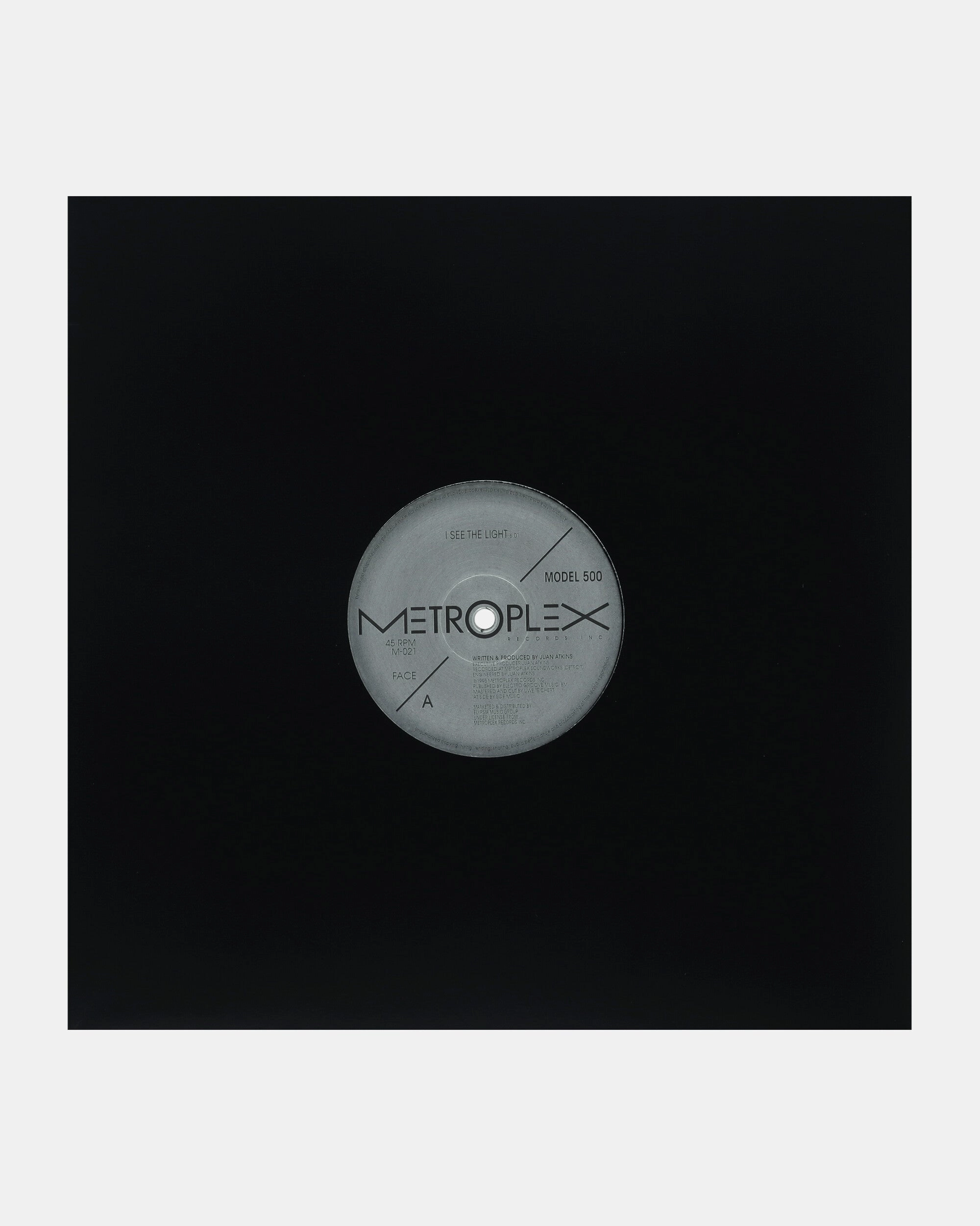 I See The Light / Pick Up The Flow (Remastered) - Model 500 Vinyl