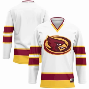 I.State Cyclones Hockey Jersey White Stitched American College Jerseys