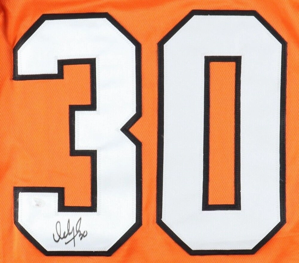 Ickey Woods Signed Cincinnati Bengals Pro Cut Jersey (JSA) Super Bowl XXIII RB