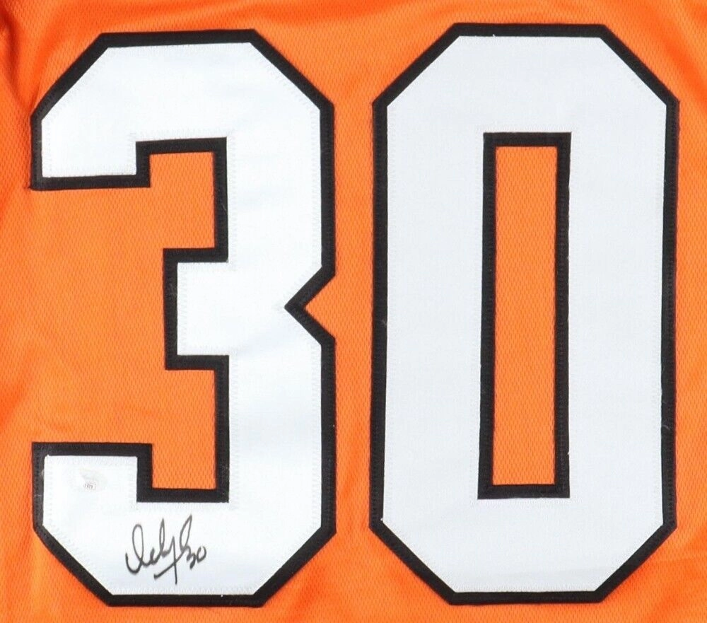 Ickey Woods Signed Cincinnati Bengals Pro Cut Jersey (JSA) Super Bowl XXIII RB