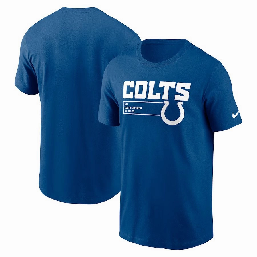 Indianapolis Colts NFL Nike Division Essential T-Shirt - Royal