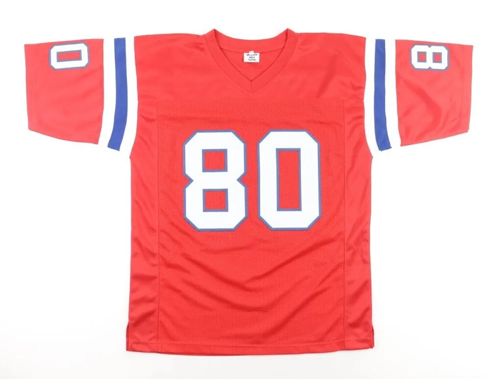 Irving Fryar Signed New England Patriots Jersey (Pro Player) Super Bowl XX W.R