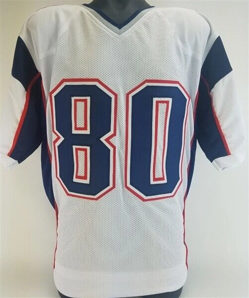 Irving Fryar Signed New England Patriots Jersey (JSA COA) Super Bowl XX W.R.