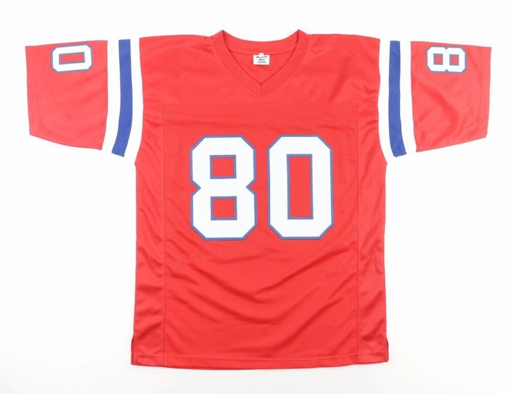 Irving Fryar Signed New England Patriots Jersey (Pro Player) Super Bowl XX W.R