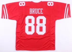 Isaac Bruce Signed San Francisco 49ers Jersey (JSA COA) 4xPro Bowl Wide Receiver