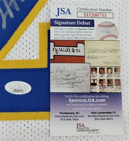 Israel Abanikanda Signed Pittsburgh Panthers Jersey (JSA COA) New York Jets R.B.