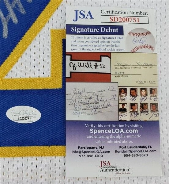 Israel Abanikanda Signed Pittsburgh Panthers Jersey (JSA COA) New York Jets R.B.