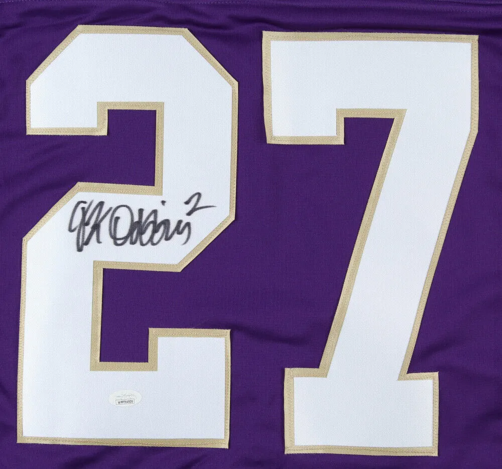 J. K. Dobbins Signed Baltimore Ravens Jersey (JSA COA) 2020 Pick Ohio State / RB