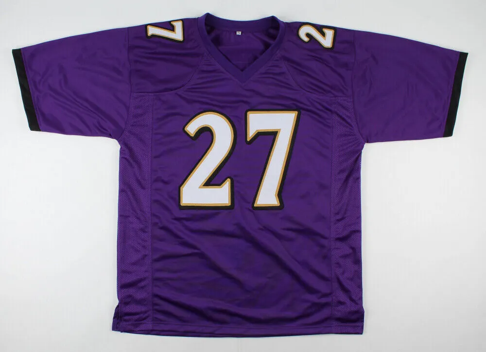J. K. Dobbins Signed Baltimore Ravens Jersey (JSA COA) 2020 Pick Ohio State / RB