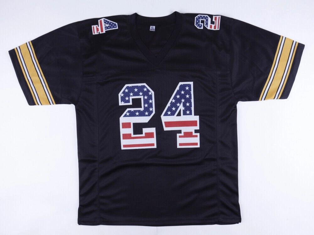 J.T. Thomas Signed Pittsburgh Steelers Jersey Inscribed 4x SB Champ  / JSA COA