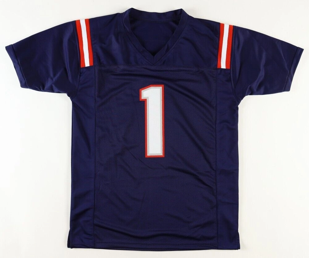 Ja' Lynn Polk Signed New England Patriots Jersey (Beckett) Pats #2 2024 Pick W.R