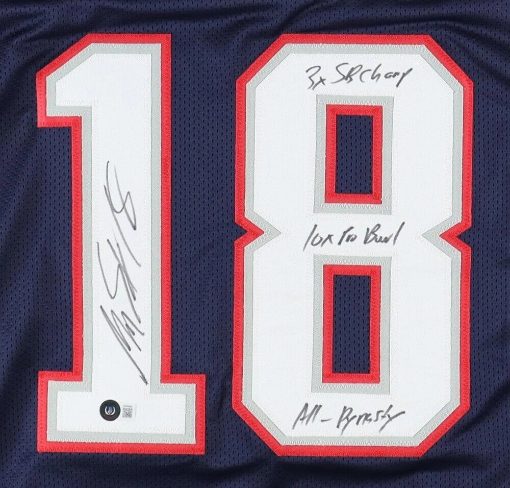Ja' Lynn Polk Signed New England Patriots Jersey (Beckett) Pats #2 2024 Pick W.R