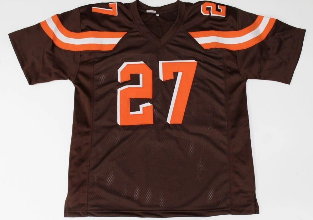 Jabrill Peppers Signed Browns Jersey (JSA) Cleveland 1st round pick Draft #27