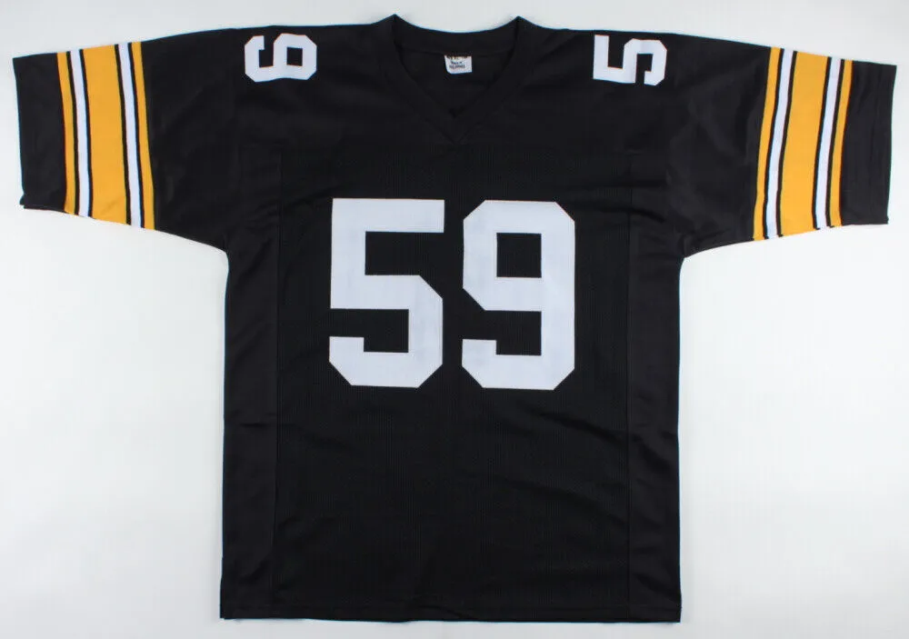 Jack Ham Signed Pittsburgh Steelers Jersey Inscribed "HOF 88" (Beckett COA)
