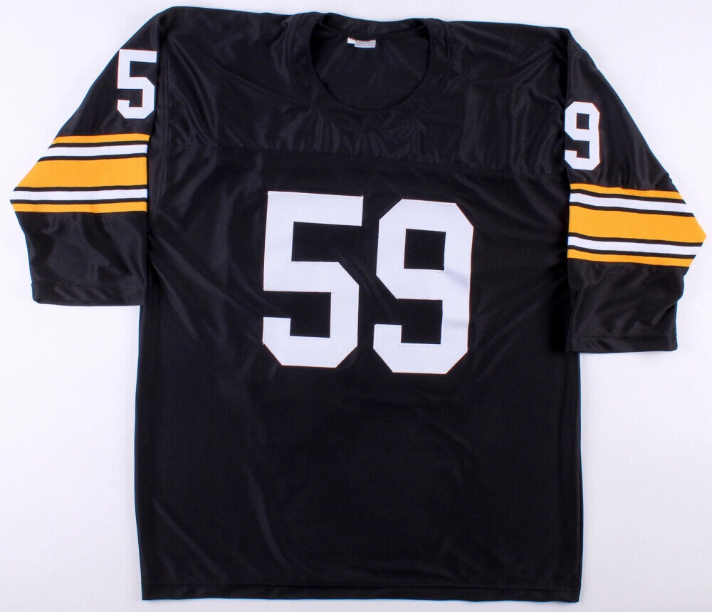 Jack Ham Signed Pittsburgh Steelers Career Stat Jersey Inscribed "HOF 88" (TSE)