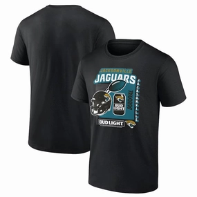 Jacksonville Jaguars NFL Bud Light T-Shirt - Black