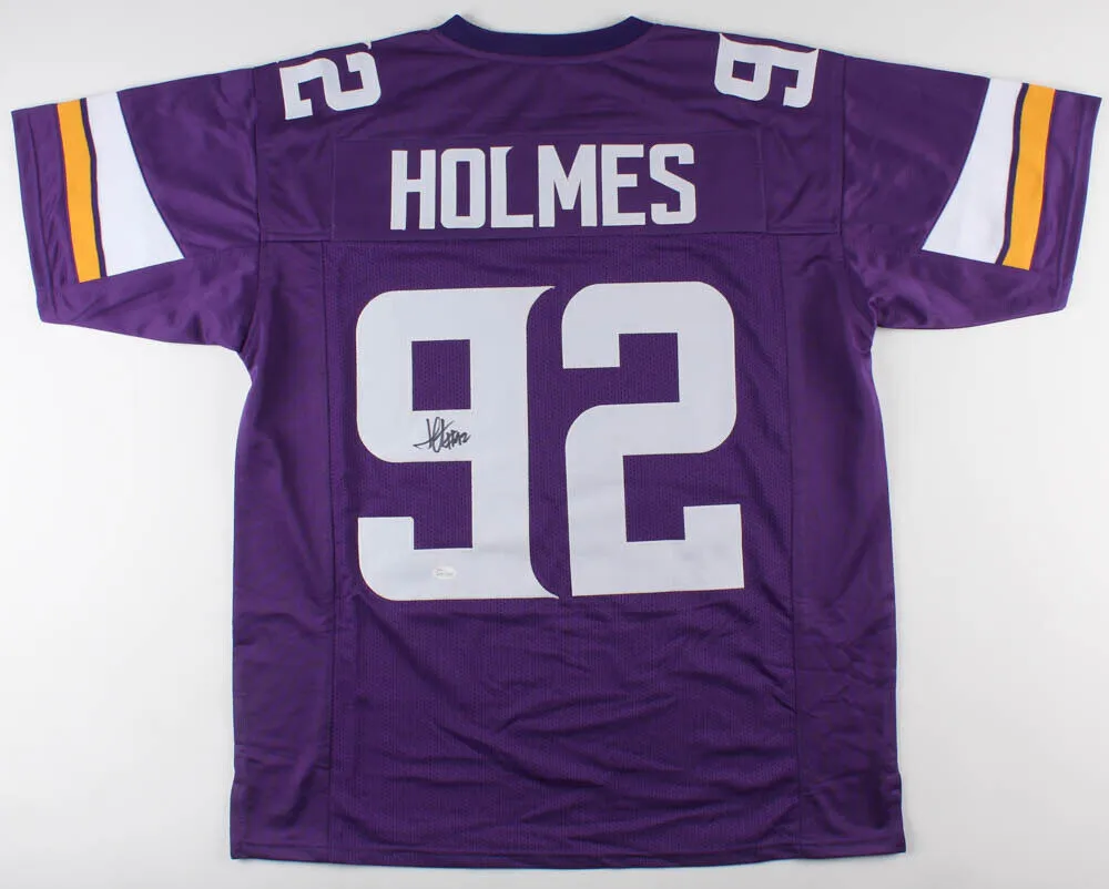 Jalyn Holmes Signed Minnesota Vikings Jersey (JSA COA) 2018 4th Rd Draft Pick DE