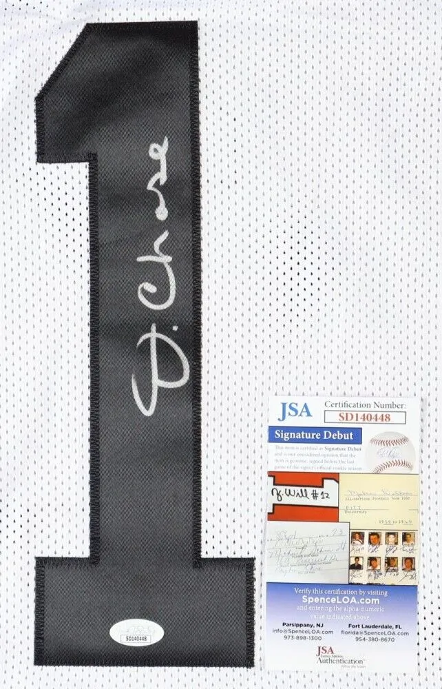 Ja'Marr Chase Signed Bengals Jersey (JSA COA) Cincinnati 1st Rnd Pick 2021 Draft
