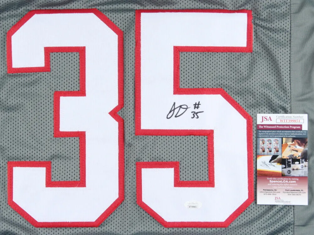 Jamel Dean Signed Buccaneers Jersey (JSA COA) Tampa Bay 2019 3rd Round Pick