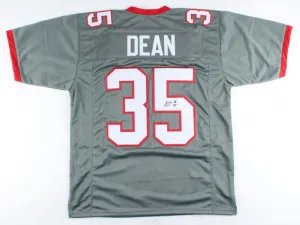 Jamel Dean Signed Buccaneers Jersey (JSA COA) Tampa Bay 2019 3rd Round Pick