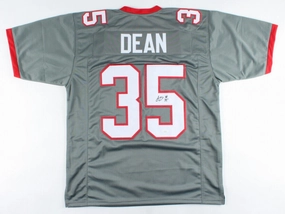 Jamel Dean Signed Buccaneers Jersey (JSA COA) Tampa Bay 2019 3rd Round Pick