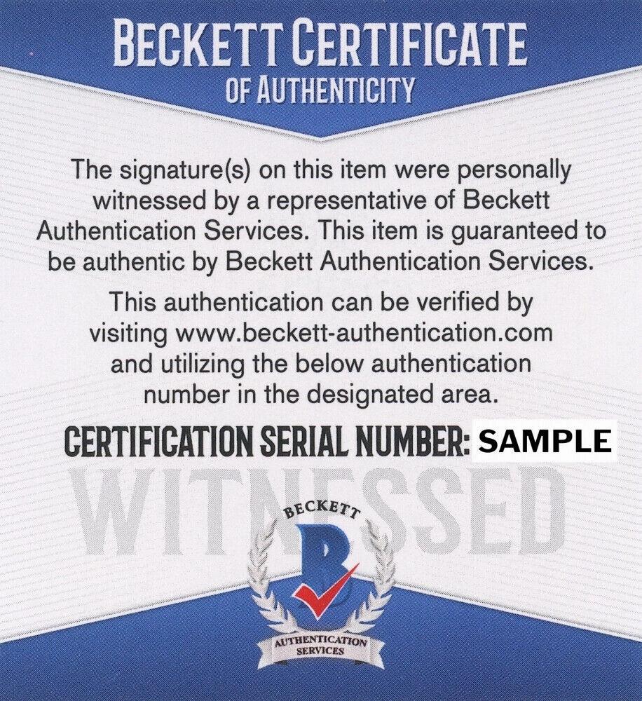 Jared Cook Signed New Orleans Saints Jersey / 2018 Pro Bowl Tight End / Beckett