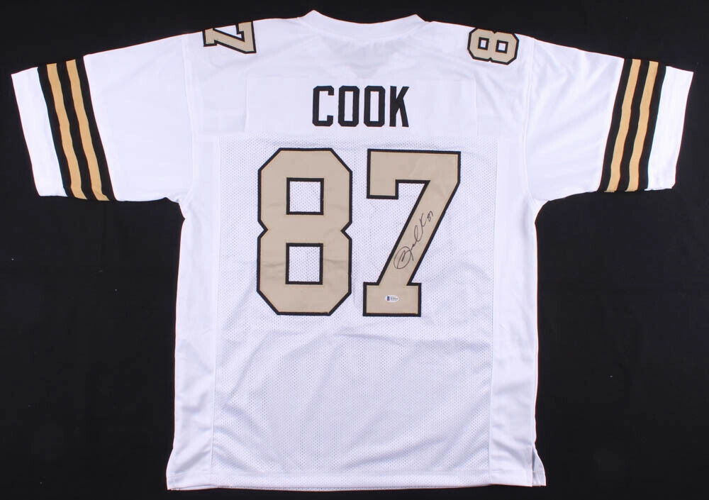 Jared Cook Signed New Orleans Saints Jersey / 2018 Pro Bowl Tight End / Beckett