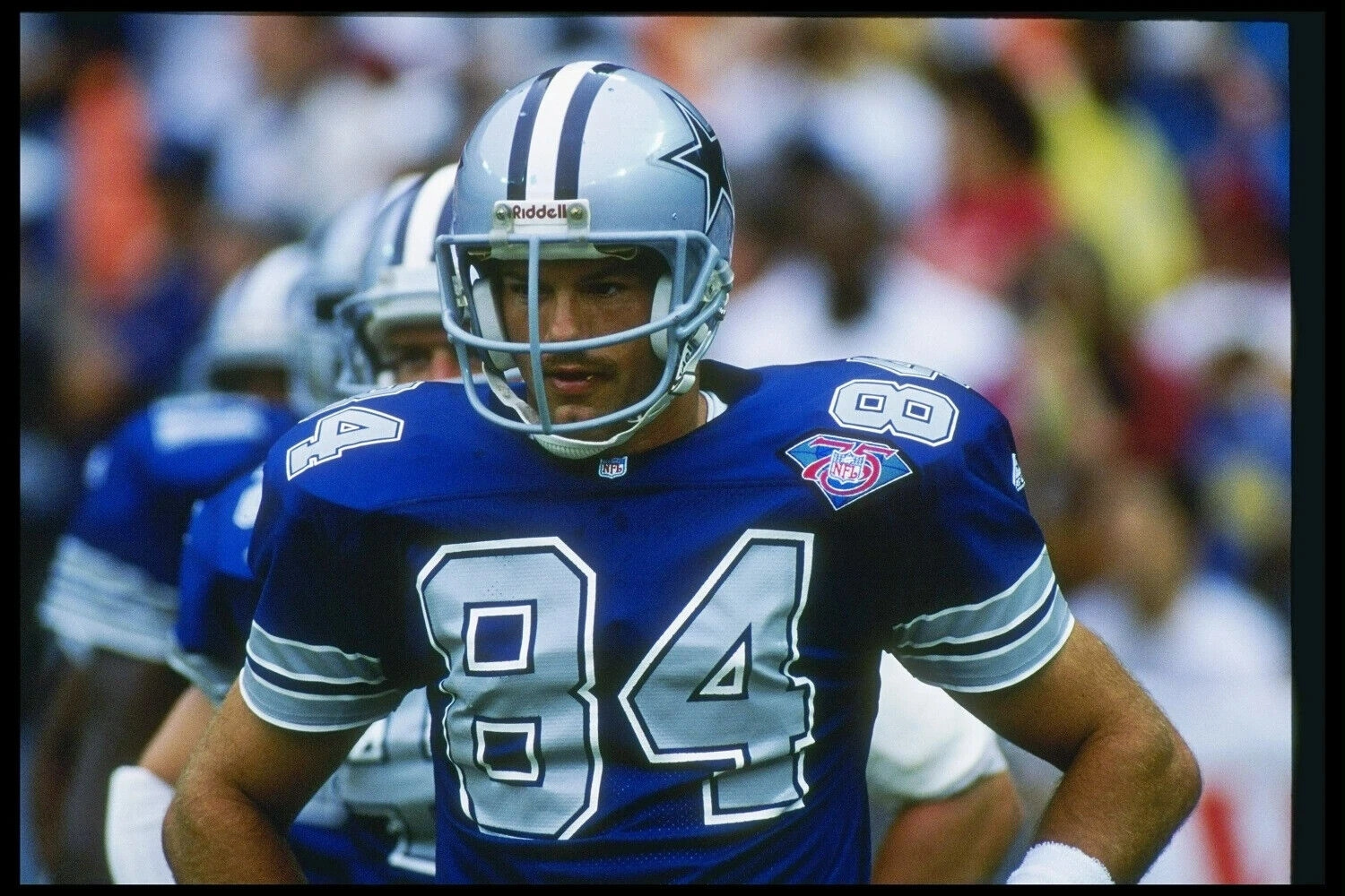Jay Novacek Signed Dallas Cowboys Jersey (JSA COA) 3 Time Super Bowl Champion