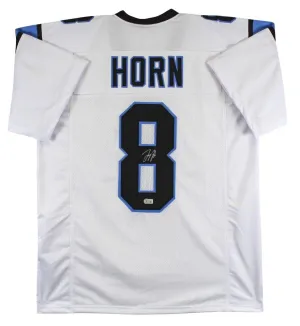 Jaycee Horn Signed Carolina Panthers Jersey (Beckett) 2021 1st Round Pick / D.B.